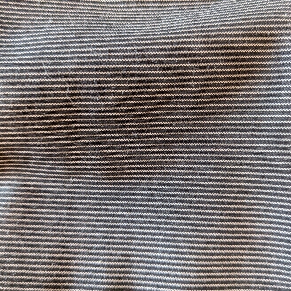 Simons Twik vintage Y2K grey pin stripe pencil skirt size large - Picture 2 of 9